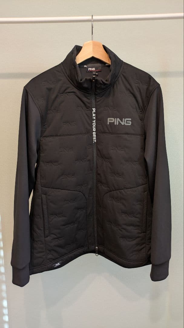 【新品】PING '25冬新作 ピンソニックハイブリッドフルジップブルゾン