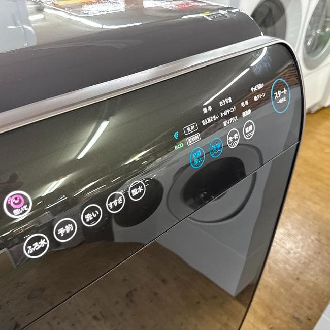 地域限定送料無料　超美品 SHARP シャープ ドラム式洗濯乾燥機ES-X11A