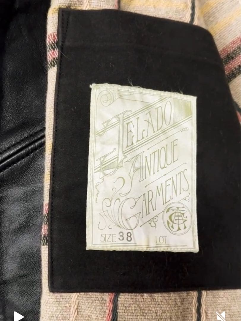 期間限定値下！ JELADO ジェラード社長着　馬革 激レア　ホースハイド