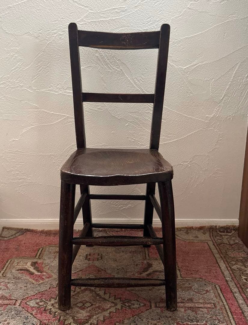 【お値下げ】イギリスアンティーク　チャイルドチェア　アンティークチェア