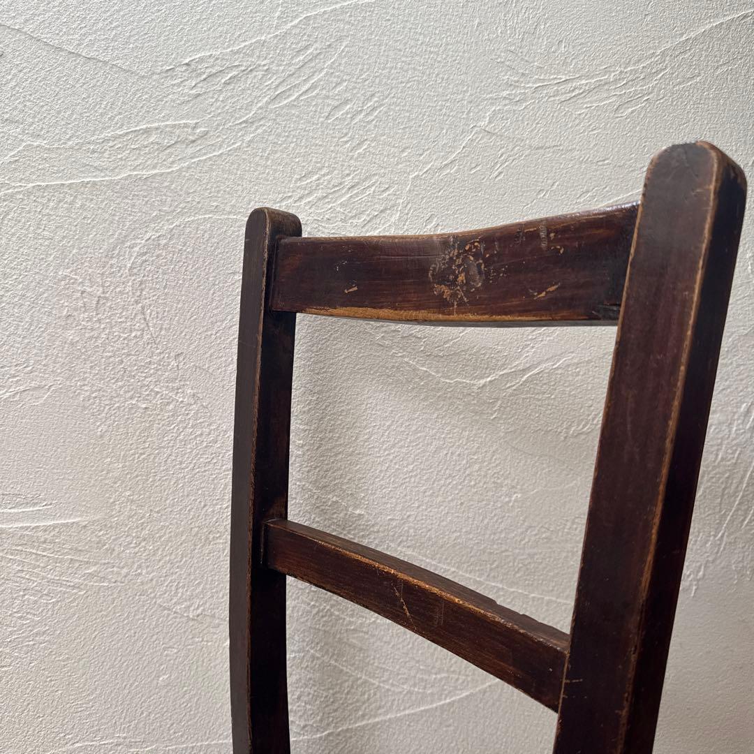 【お値下げ】イギリスアンティーク　チャイルドチェア　アンティークチェア