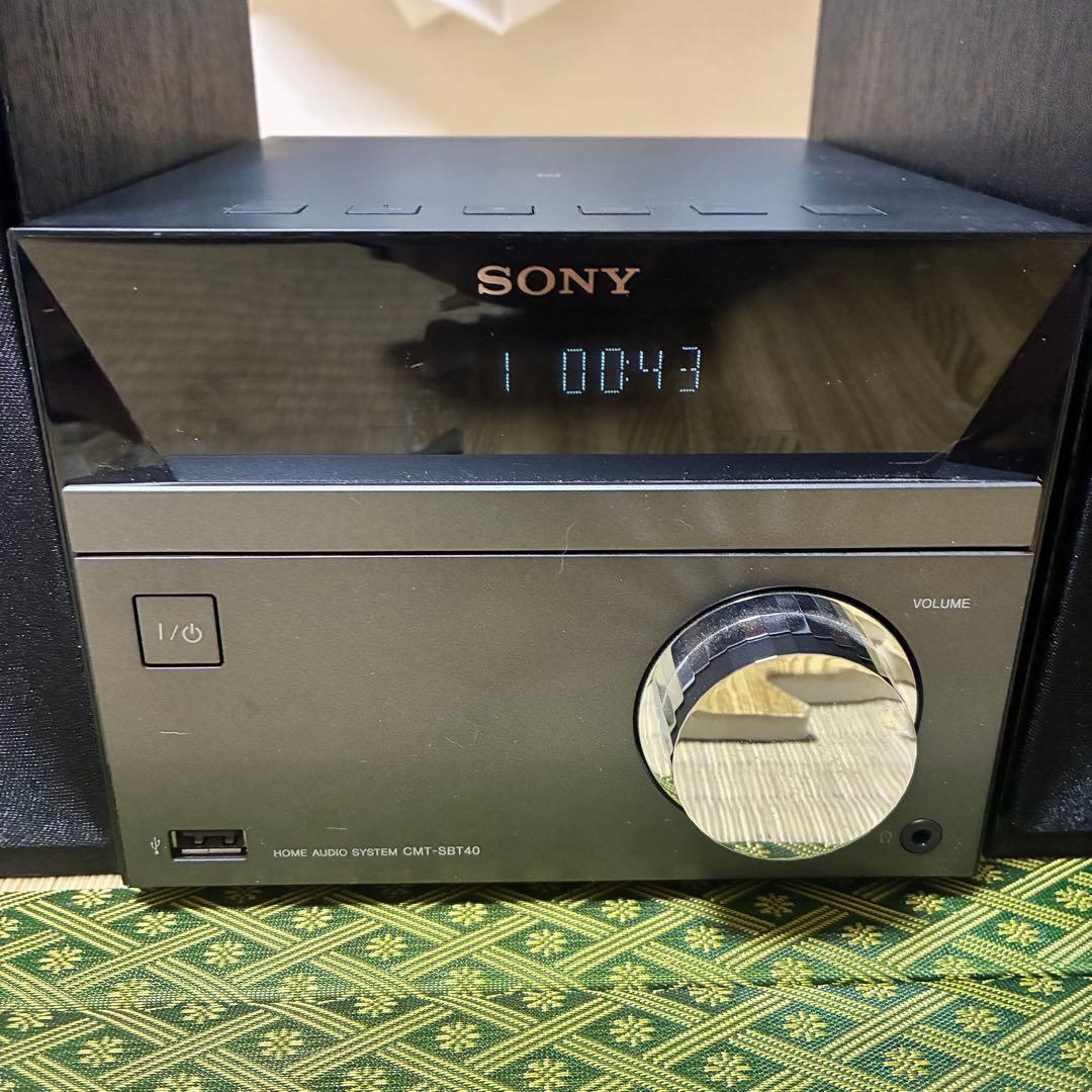 【動作確認済み】SONY マルチコンポ CMT-SBT40 Bluetooth
