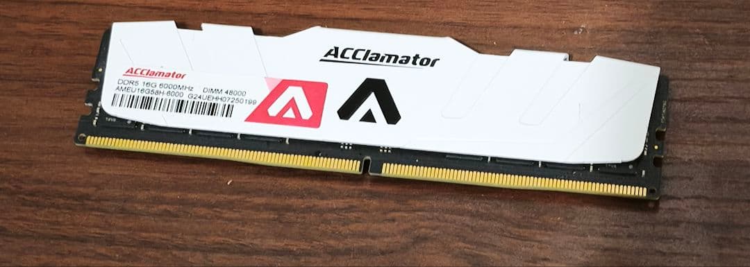 メモリー DDR5 16GB-6000MHz