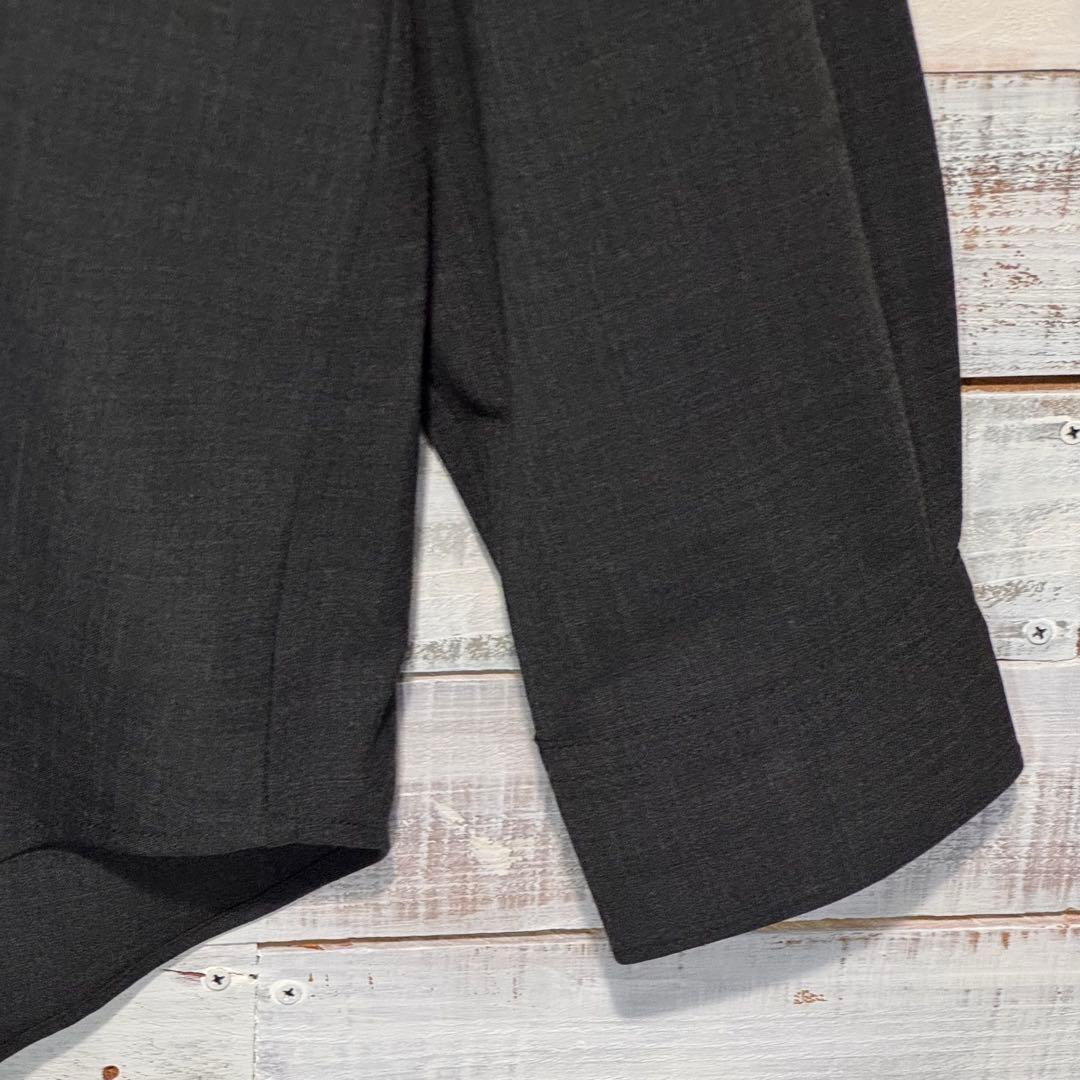 完売品✨MUJI Laboウール混レギュラーカラーシャツ ダークグレー L