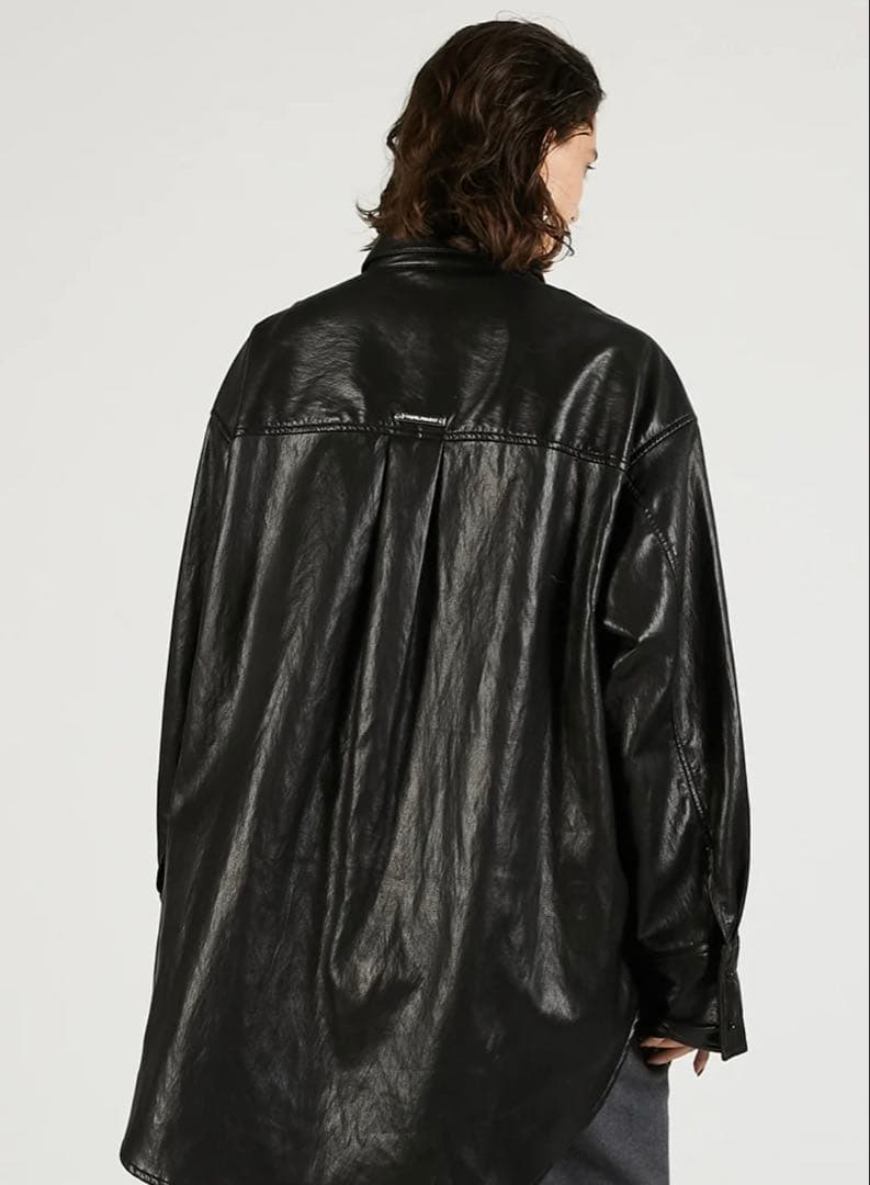 今期　prankproject プランクプロジェクト　 レザージャケットシャツ