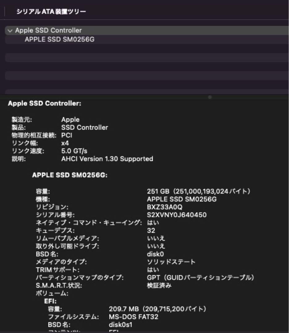 【美品】Apple MacBook Air 2017 13インチ