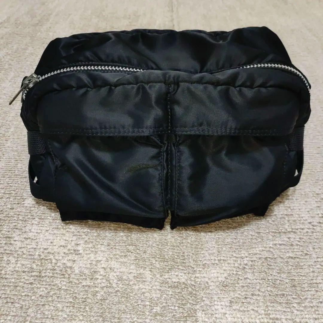 【美品】PORTER タンカー ウエストバッグ　ボディバッグ　ブラック