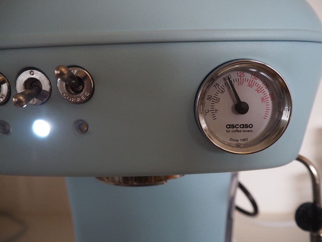 ascaso DREAM エスプレッソマシン LIGHTBLUE アスカソ