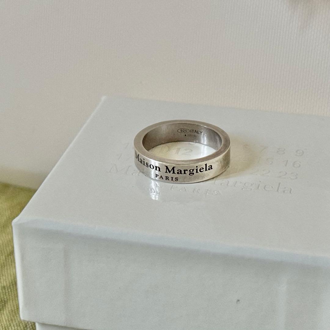 Maison Margiela シルバーロゴリング