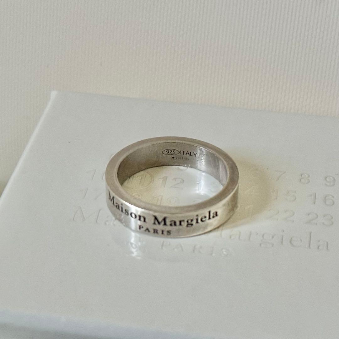 Maison Margiela シルバーロゴリング