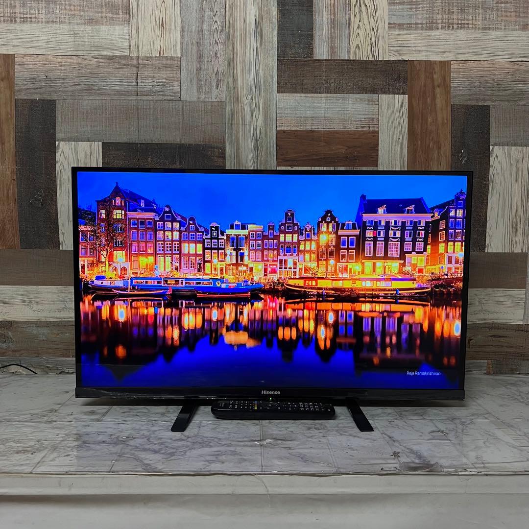 即日受渡❣️2年前購入全国送料込ハイセンス32型液晶テレビWチューナーHDMI×2