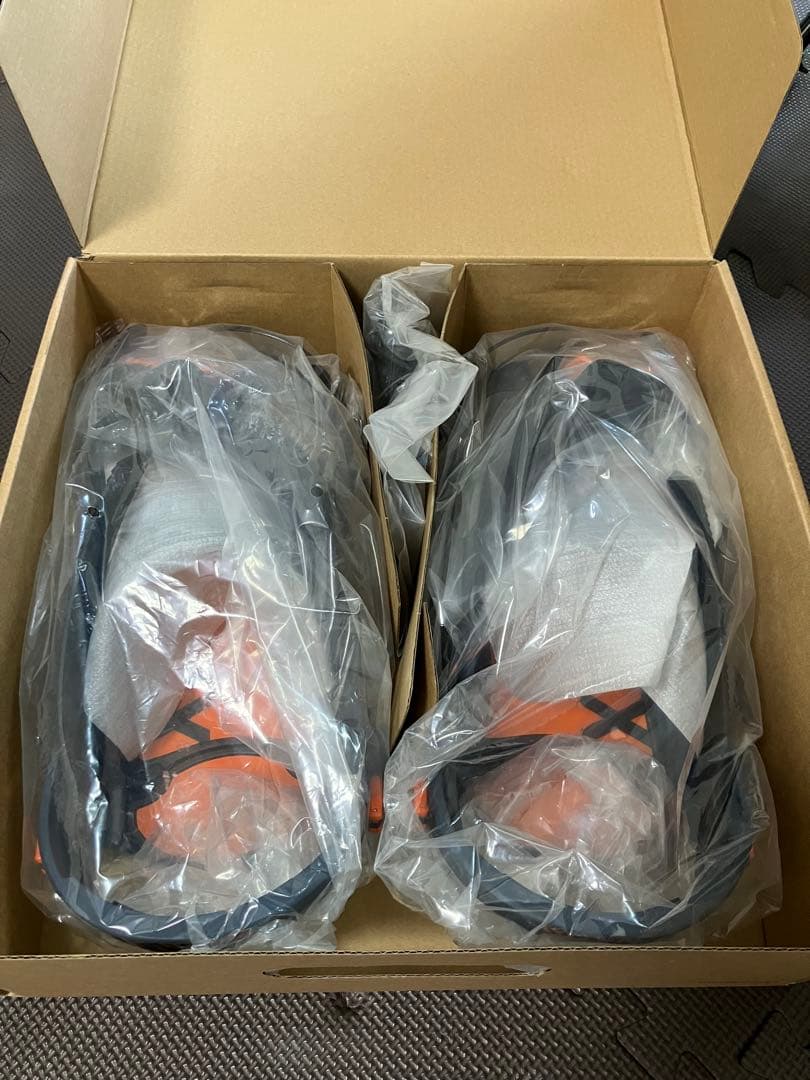 新品未使用 22-23 FLUX DS Mサイズ ネイビー/オレンジ