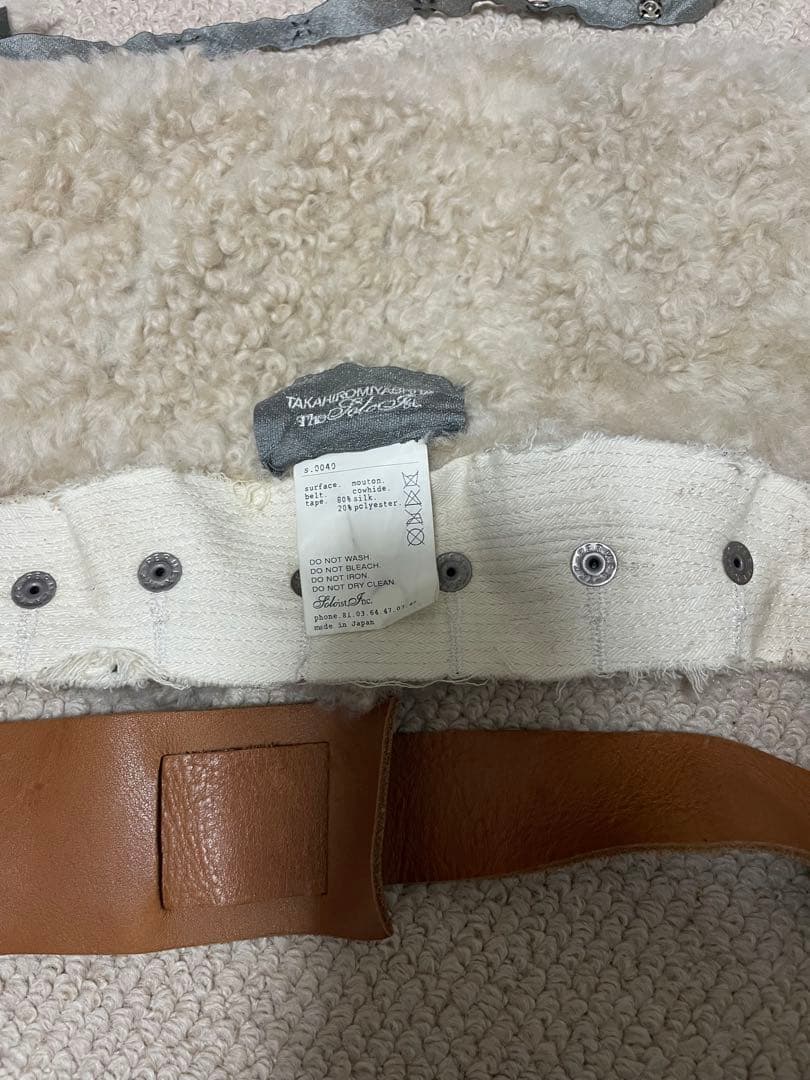 ソロイスト soloist ムートン　ネックウォーマー