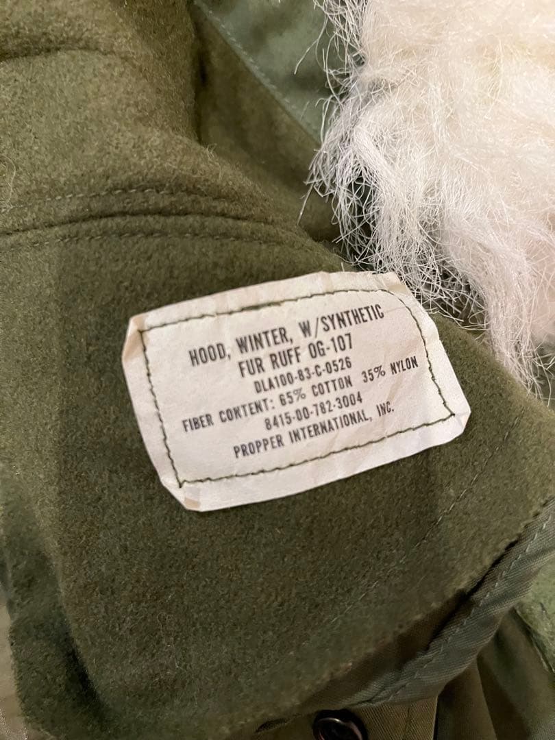 M-65 フィッシュテールパーカ 美品 Sサイズ 78年