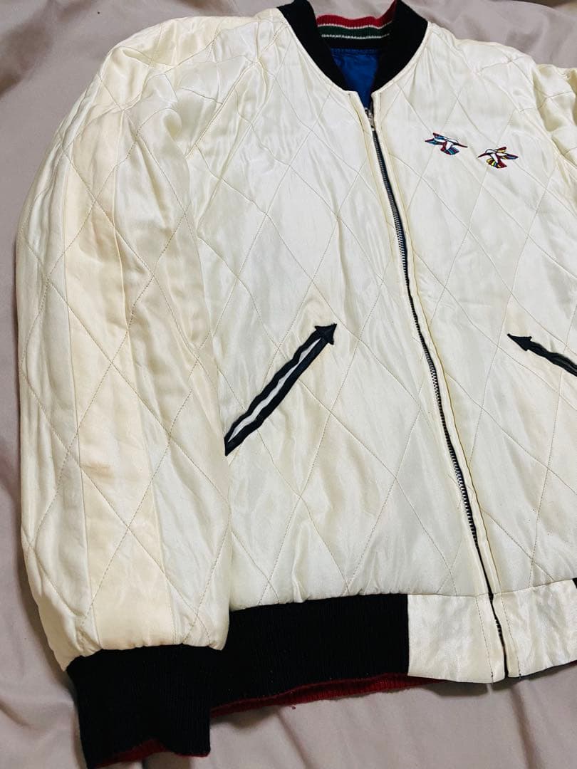 テーラー東洋 tr pen スカジャン 限定鳥 ２面用 unisex レーヨン