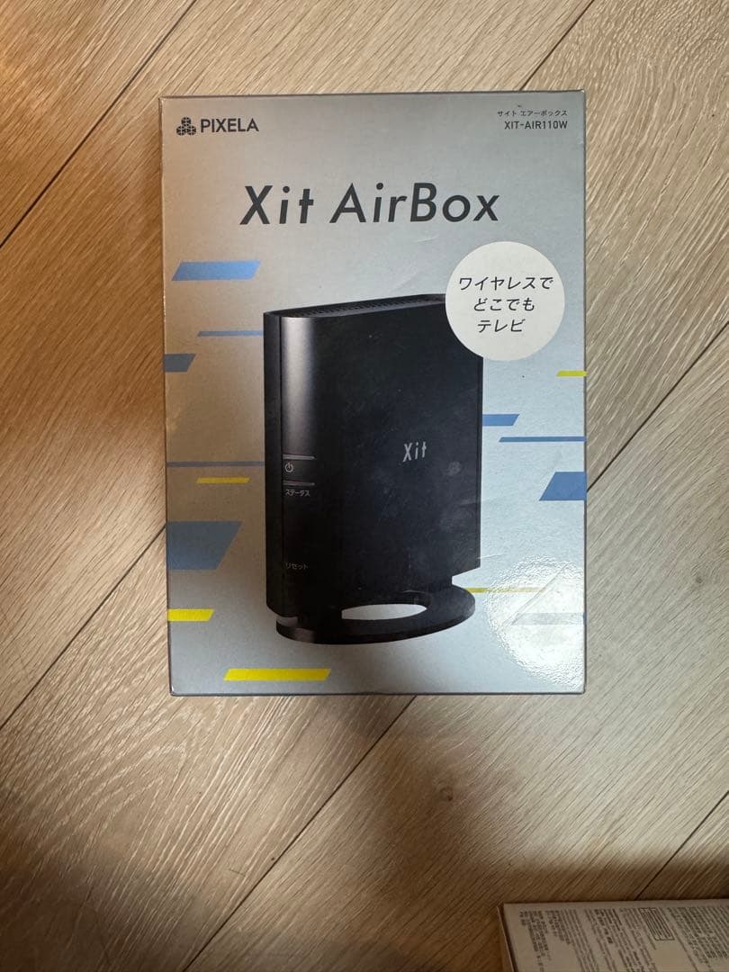 PIXELA Xit AirBox ワイヤレステレビチューナー　BCASカード付