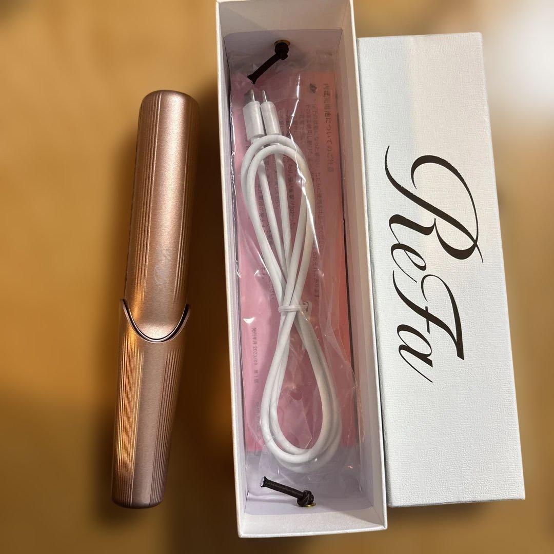 ReFa ヘアアイロン ローズゴールド