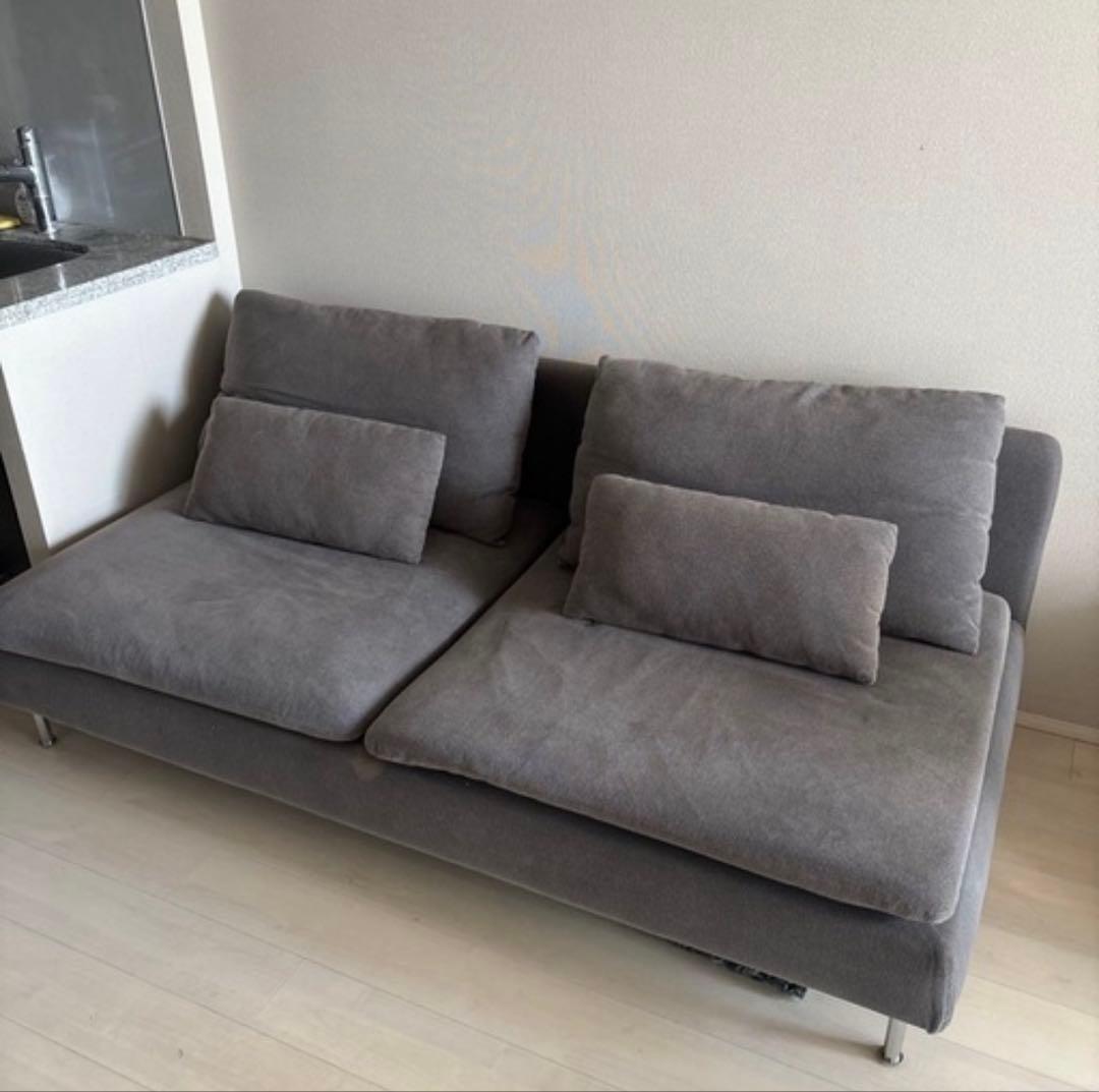 マルイ　IKEA ソーデルハムン　3人掛け　ソファセクション
