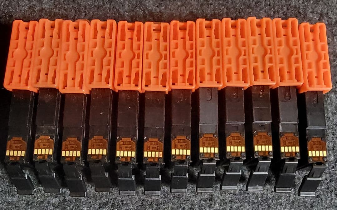 使用済み空キヤノン純正インクタンクBCI-380-381各色計131本セット