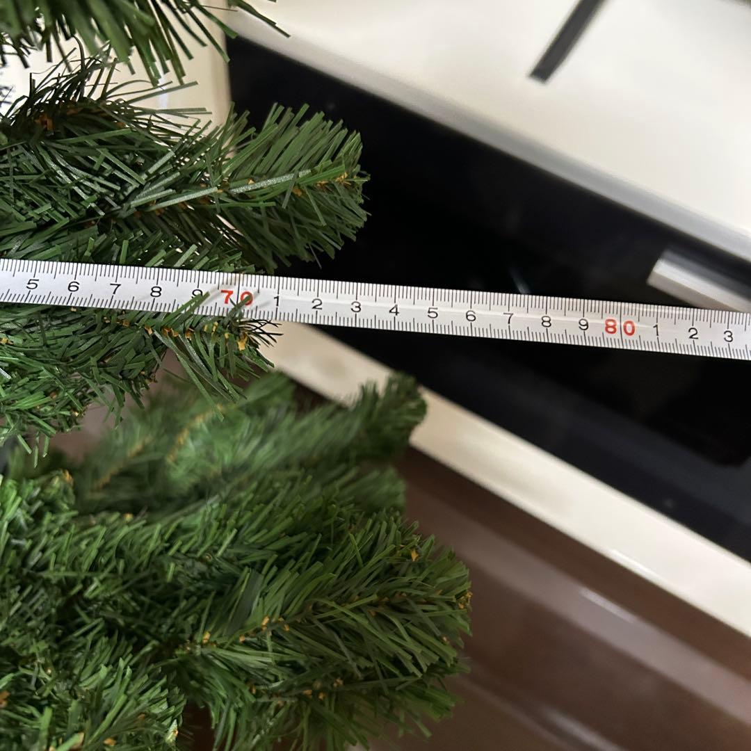 【ペジョ】クリスマスツリー 約210cmオーナメント付きセット