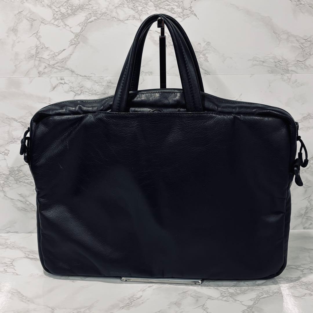 美品　BROSKI & SUPPLY ブリーフケース レザー 牛革　A4収納可