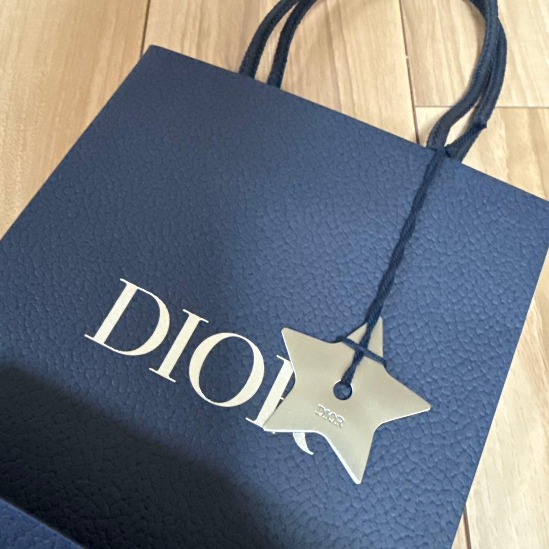 新品　未使用　Dior ブラックレザーベルト　CD ロゴ