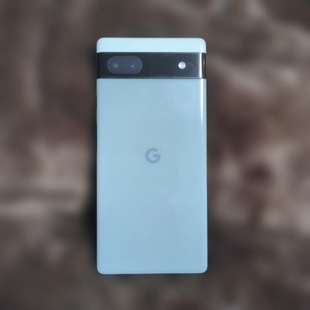 Google　Pixel6a　液晶薄ヒビ有り