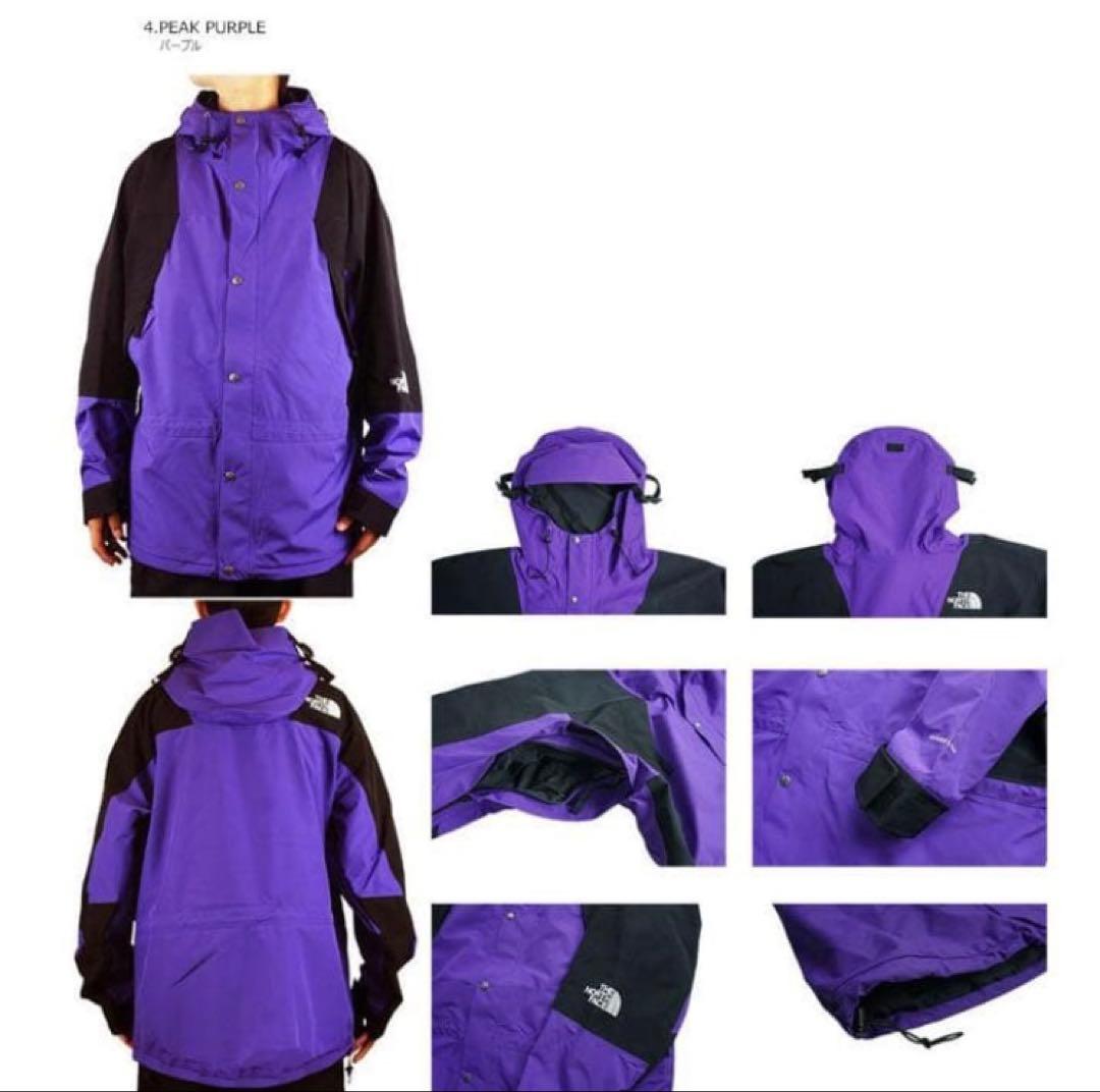 b*e様 激レアthe northface 1994パープル ナイロン マウンテ