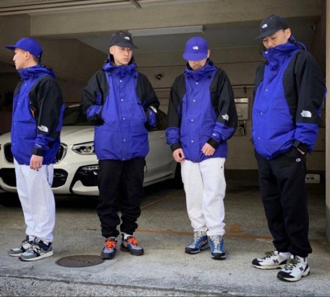 b*e様 激レアthe northface 1994パープル ナイロン マウンテ