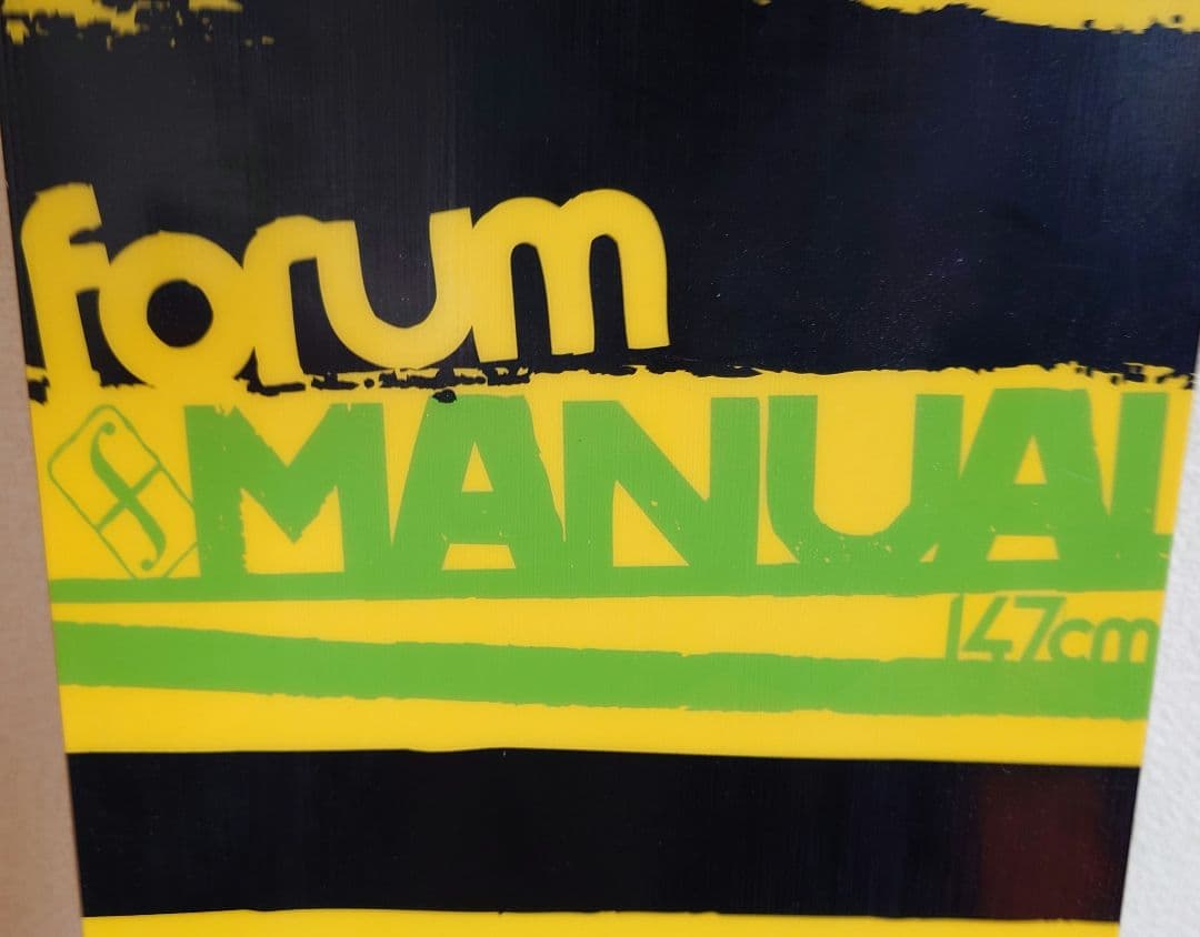 Forum 板 スノーボード 147cm BURTON ビンディング付