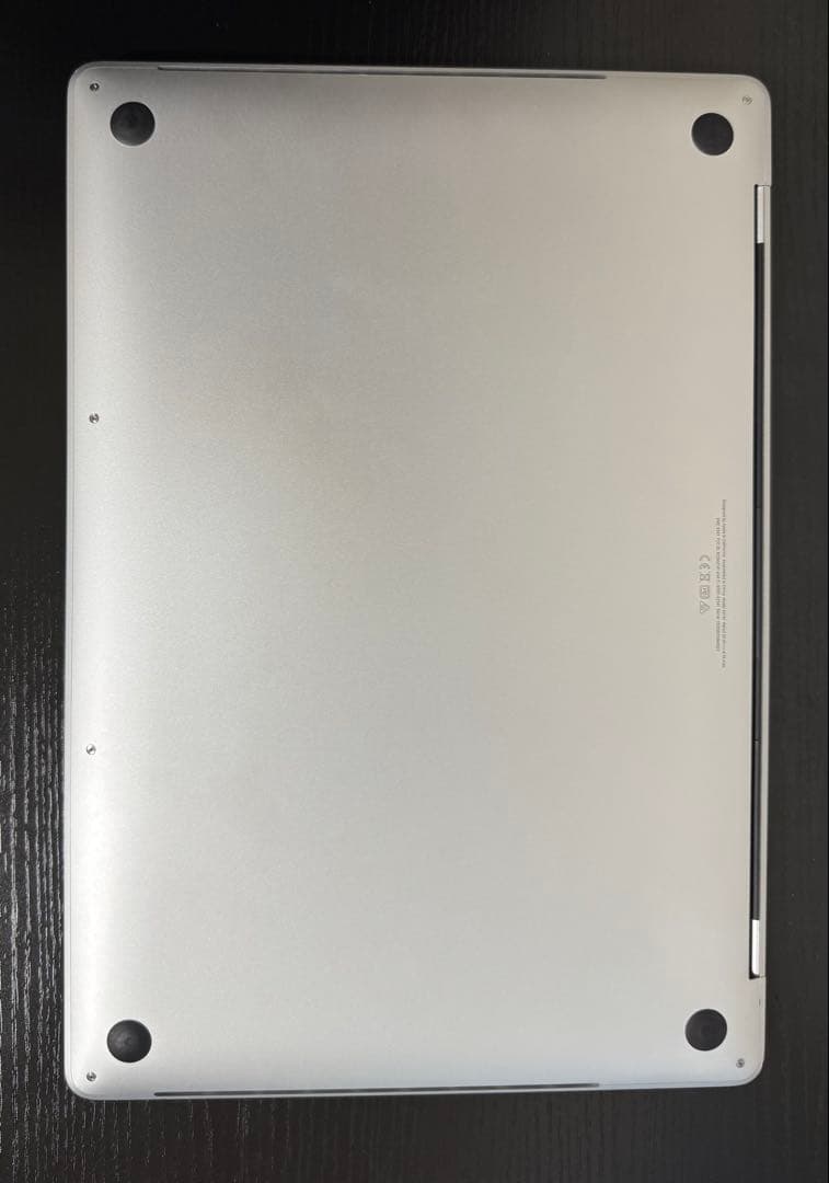 MacBook Pro16 i9 512GB 充放電417 バッテリー79%