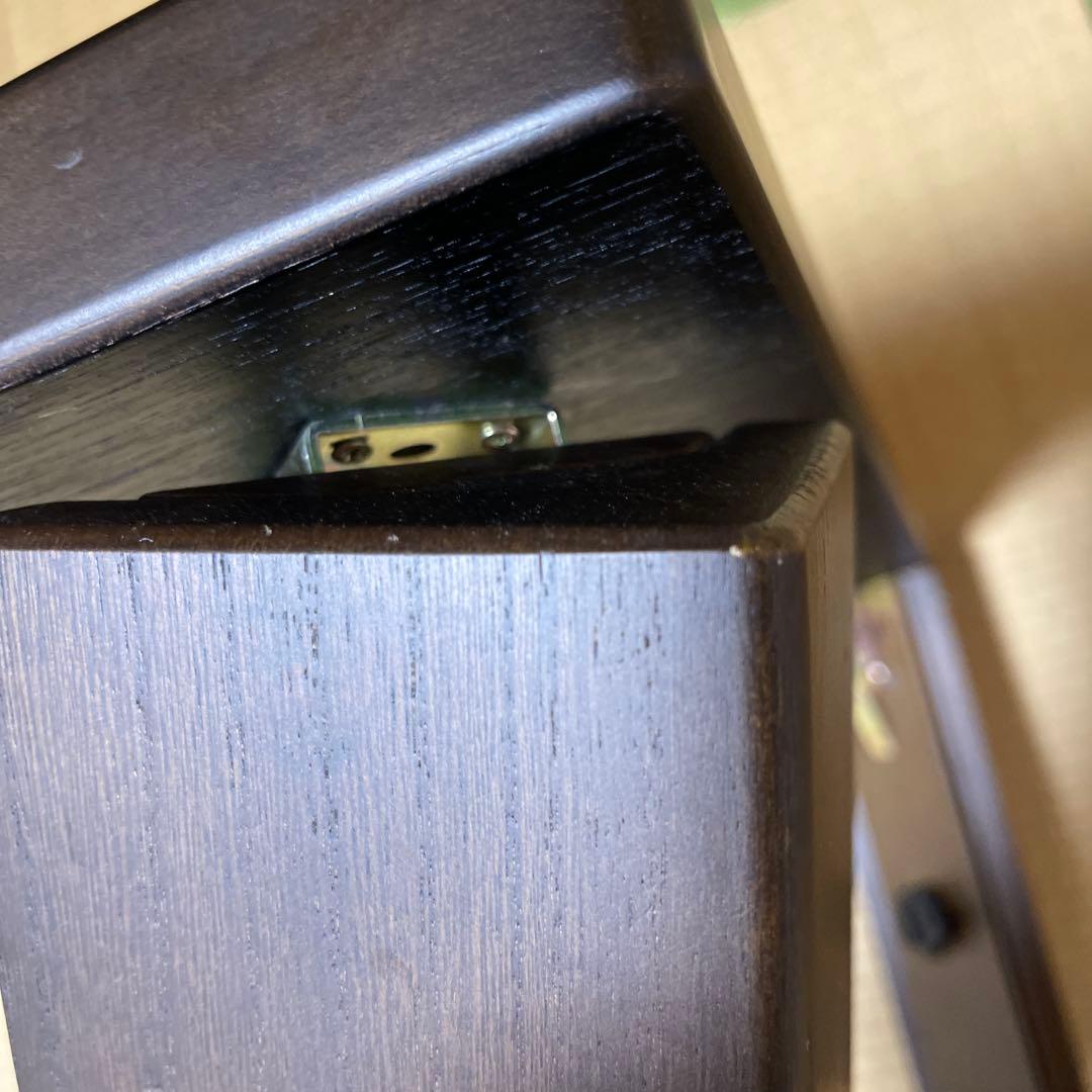 座卓 軽量 折り畳み 天板高さ調節 ウォールナット 幅120cm 日本製