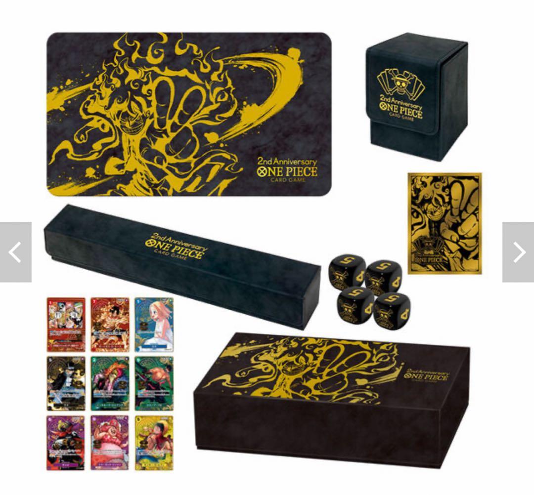 ワンピースカード未開封ANNIVERSARY1st.2nd日、米、中 4種セット