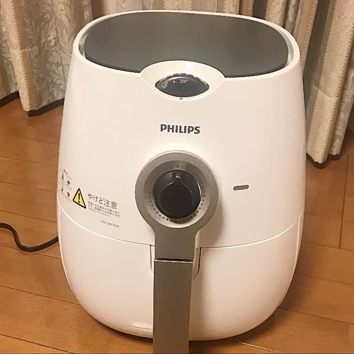 フィリップス ノンフライヤー 一度のみ使用 HD9227
