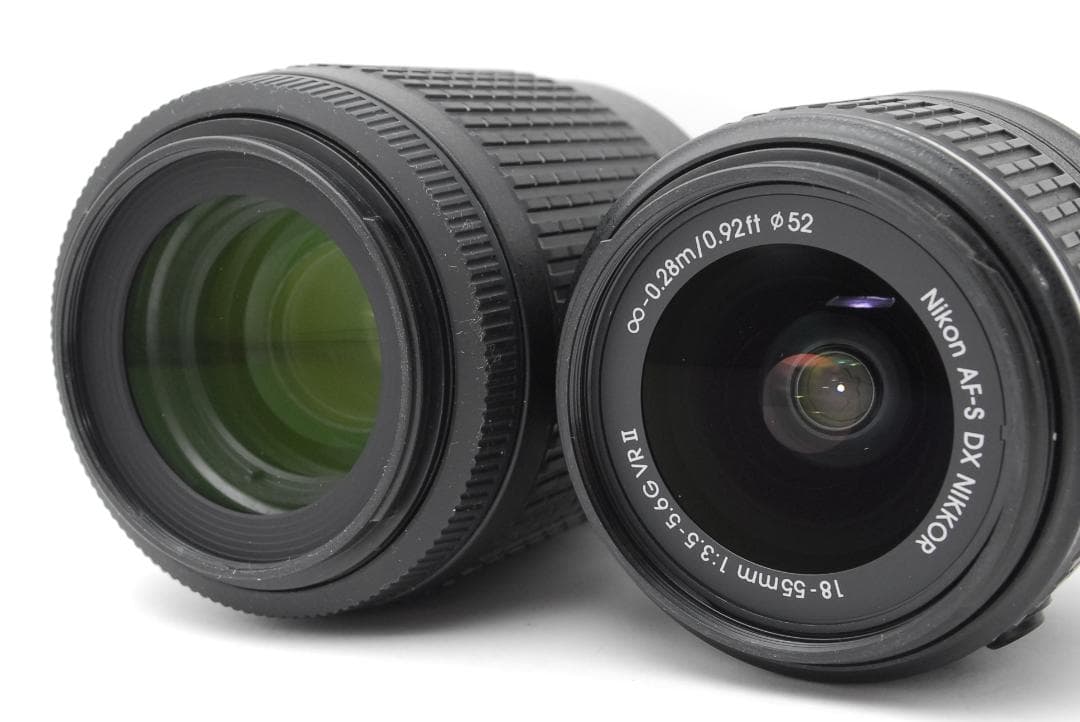 【使用感少美品】ダブルレンズ　Nikon D3300　スマホ転送　動画も撮れる