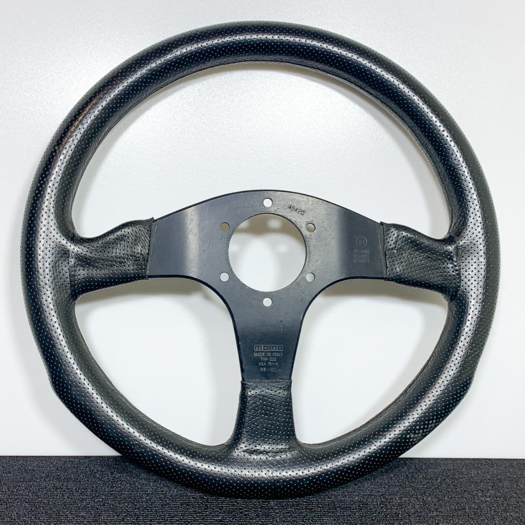 モモ コンペティション 34cm ステアリング 2000年製 レザー ネジ付