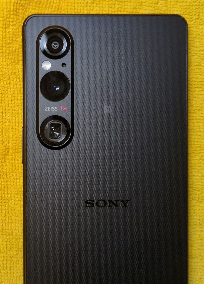 SONY Xperia 1 V ブラックです。512GB simフリー
