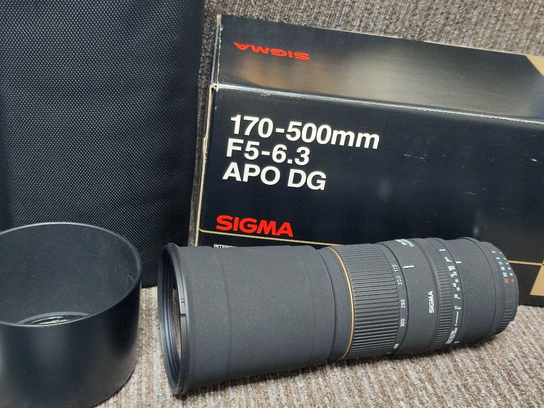 SIGMA 170-500mm 1:5-6.3 APO DG ニコンマウント