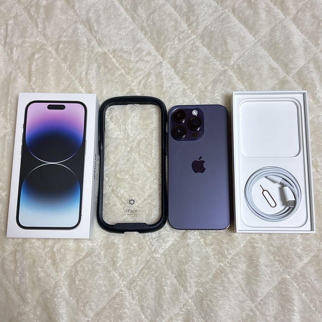 iPhone14pro 256GB ディープパープル SIMフリー　Apple