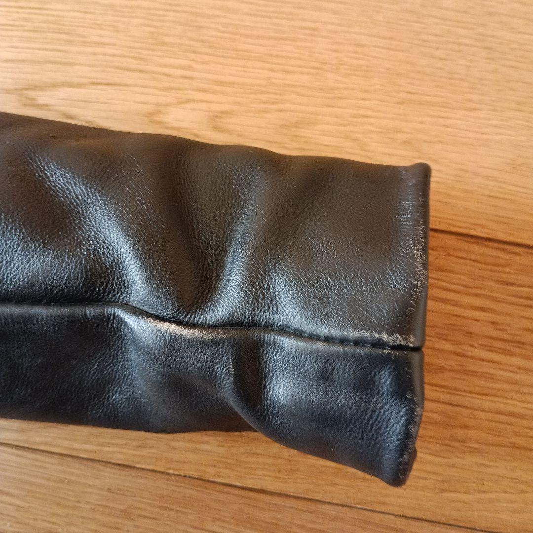 チャリ　vanson 黒 レザージャケット 36 usa製