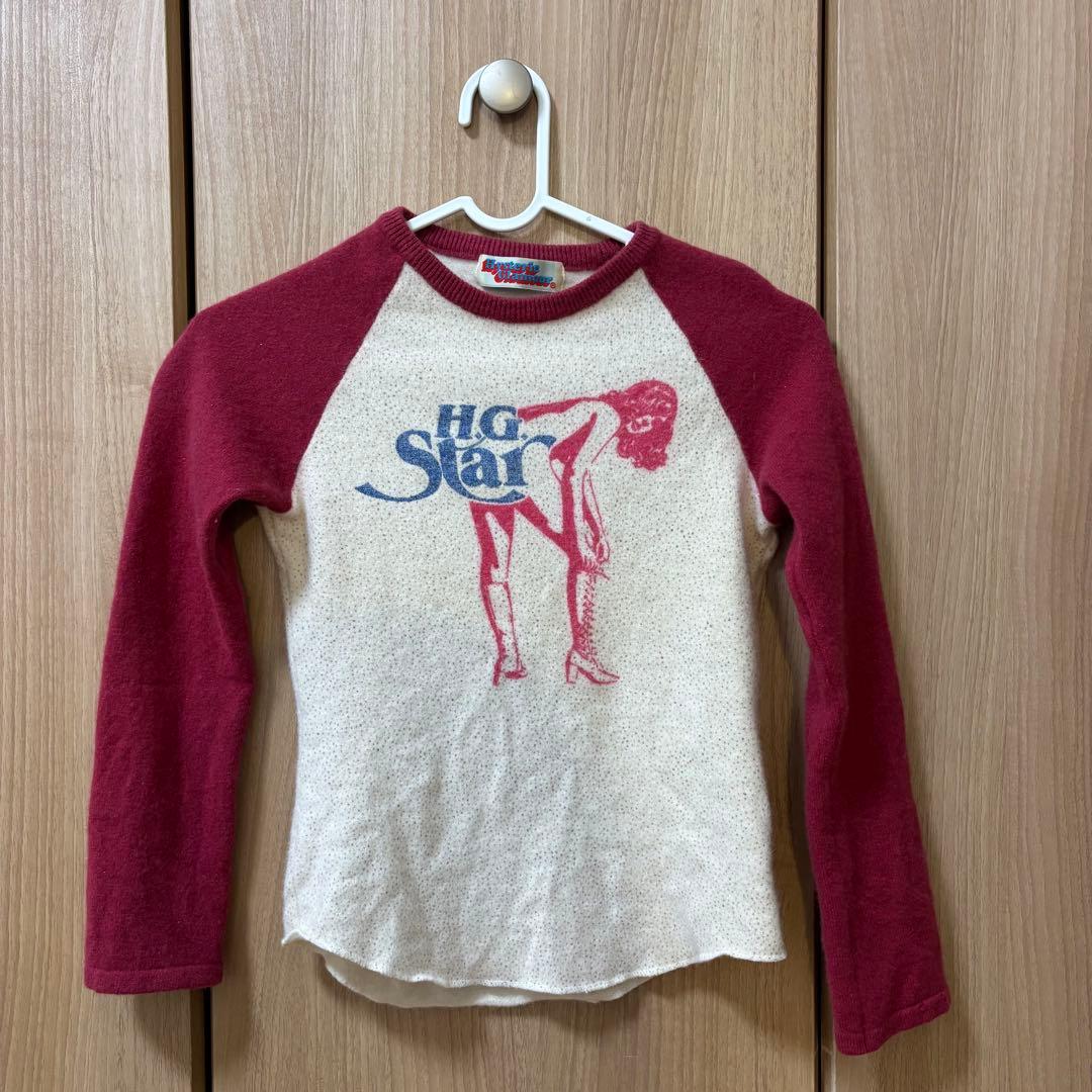 【希少】HYSTERIC GLAMOUR グラフィックプリント ニット