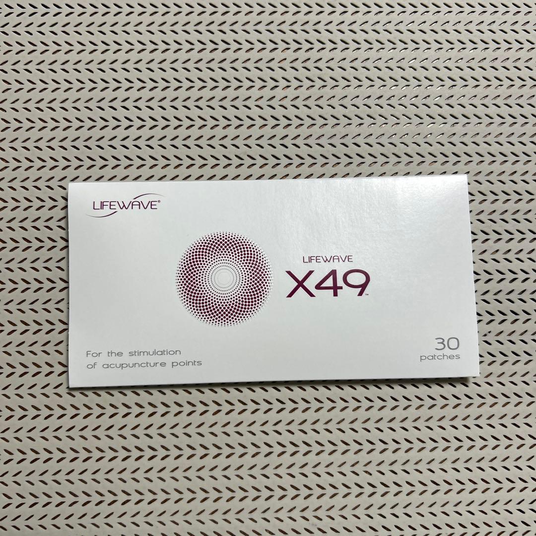 【新品】【未開封】ライフウェーブ　パッチX49 (30枚入)