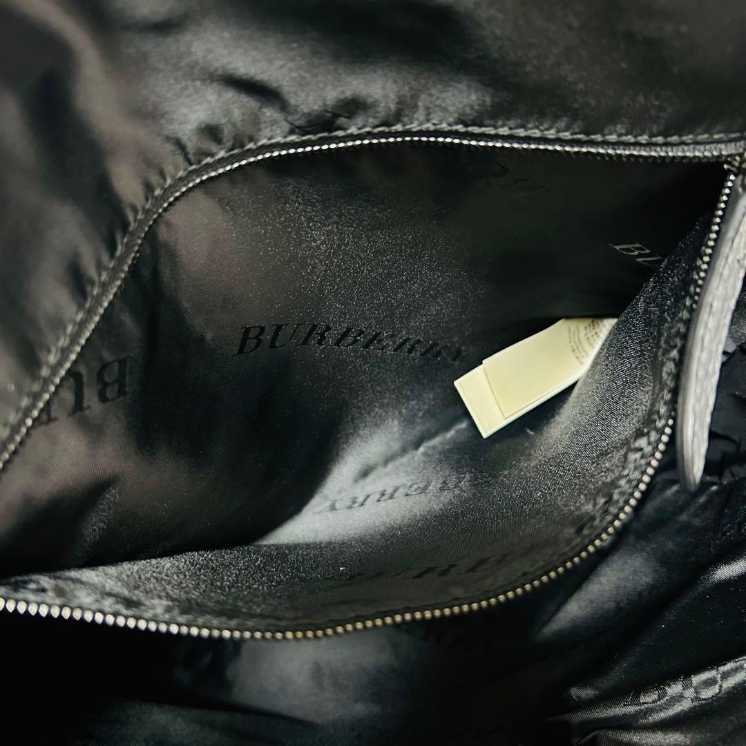 BURBERRY バーバリー トートバッグ エンボス チェック グレイン