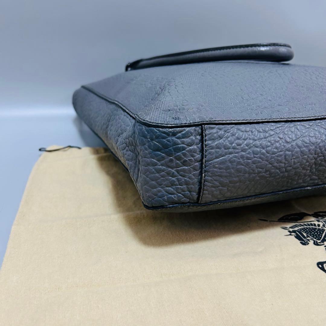 BURBERRY バーバリー トートバッグ エンボス チェック グレイン