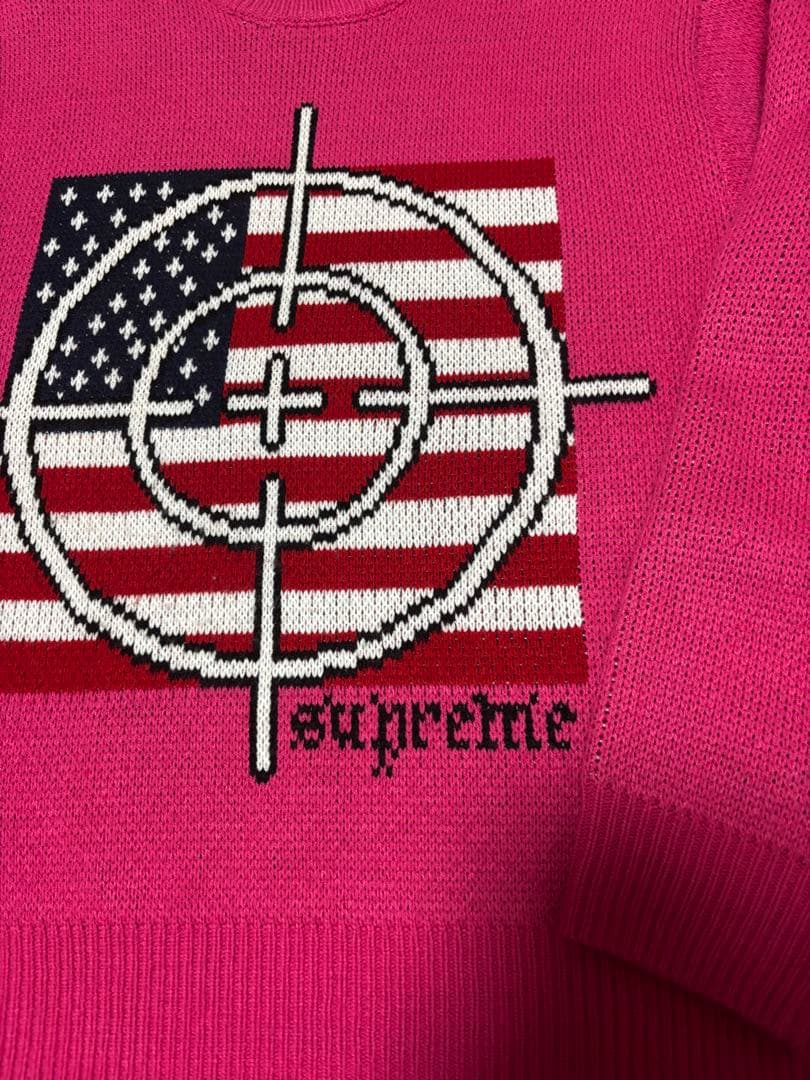Supreme ターゲットセーター ピンク　S
