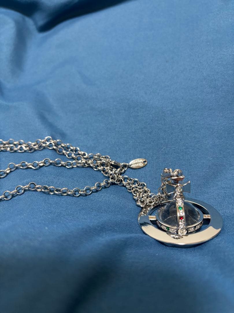 ヴィヴィアンウエストウッド スモールオーブネックレス クリスタル