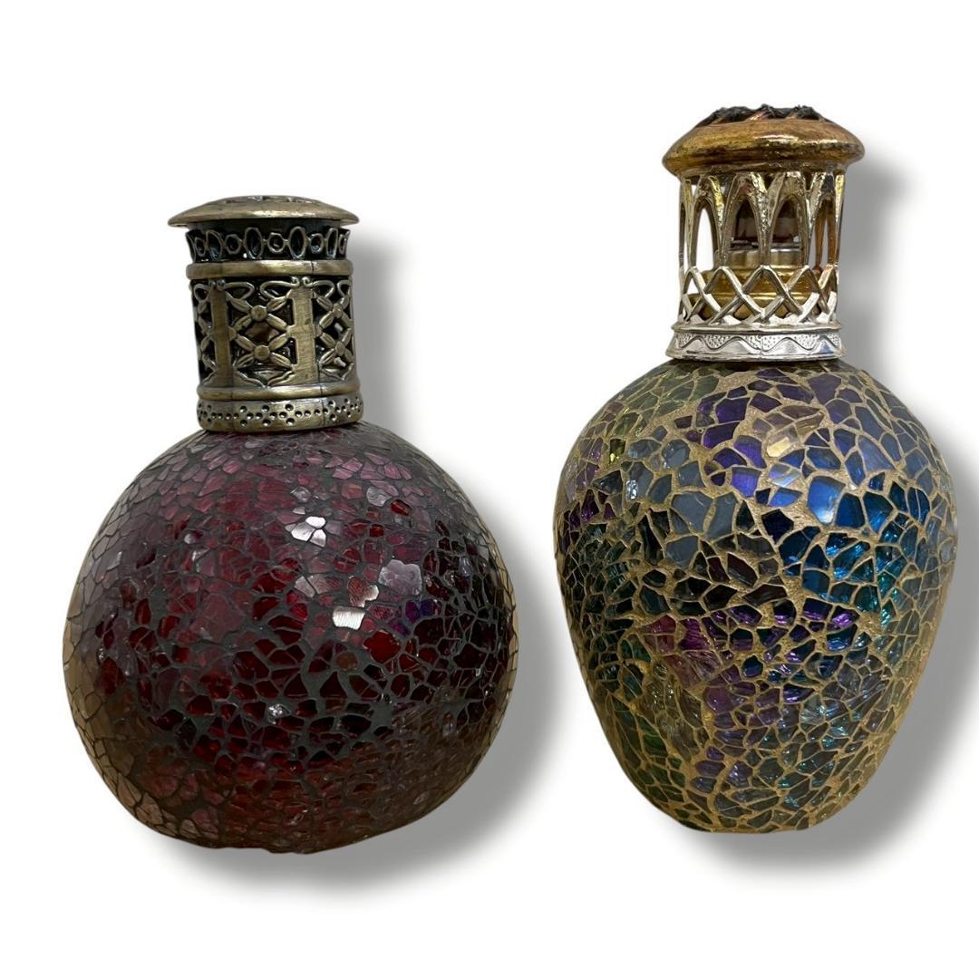 アシュレイアンドバーウッド　フレグランスランプ　2個　マルチカラー　レッド