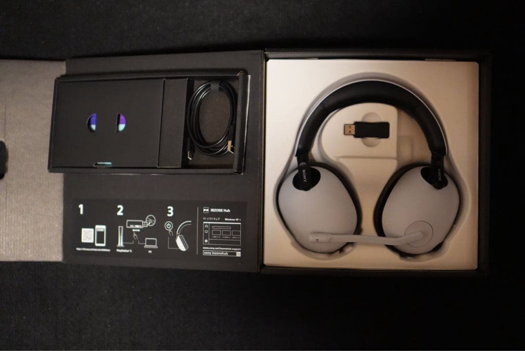 【超美品】SONY INZONE H7 ゲーミングヘッドセット PS5対応