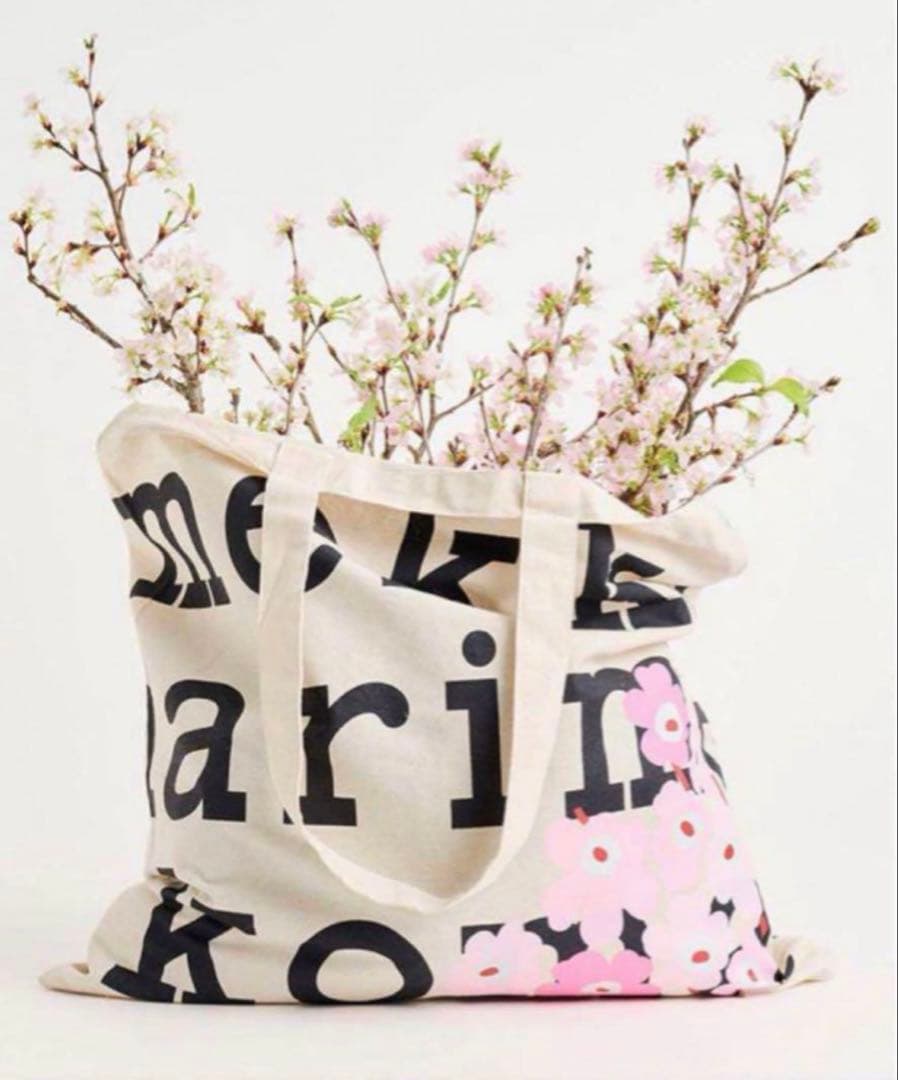 【新品未使用/お急ぎ対応◎】2025春 マリメッコ ノベルティトートバッグ