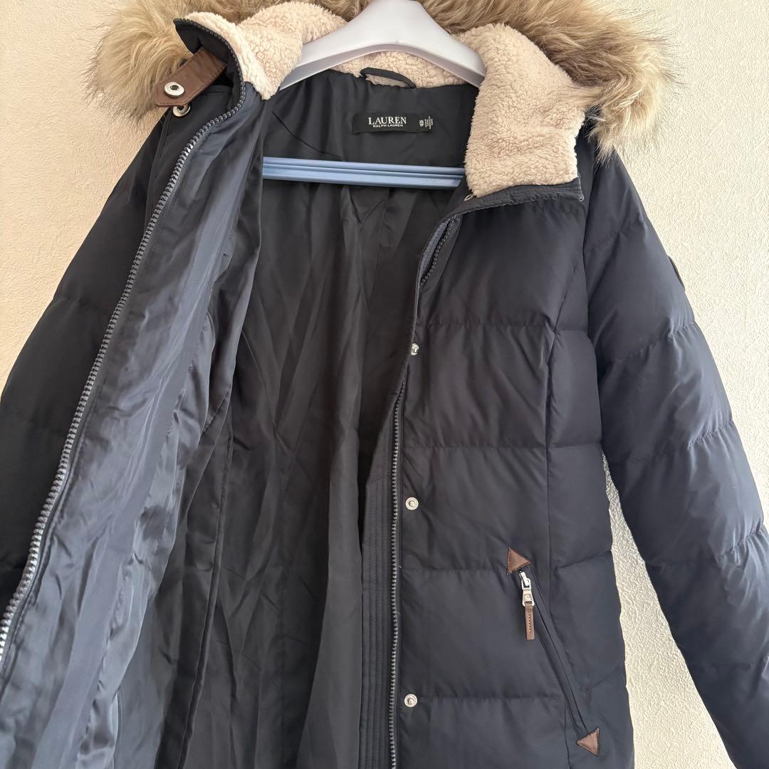 RALPH LAUREN ローレンラルフローレン　ファー　ボア　ダウン　コート